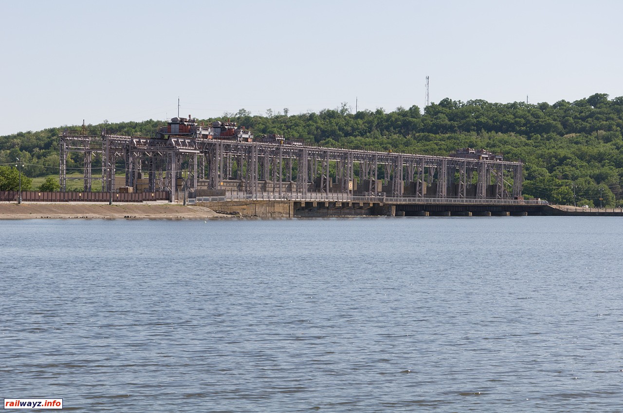 Плотина Дубоссарской ГЭС