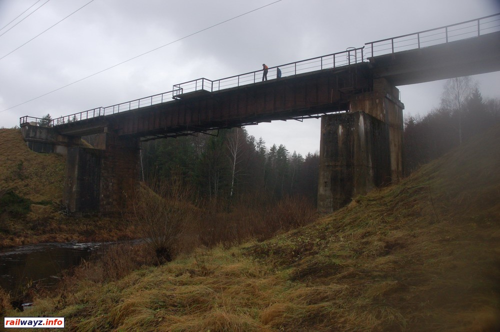 Железнодорожный мост через Шошу