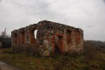 Руины синагоги в Лужках