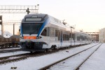 Электропоезд ЭПр-007 вскоре после прибытия с завода в Минск