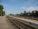 станция Воропаево: Пути и платформа
