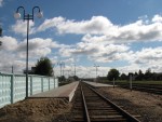 станция Глубокое: Вид платформ в сторону Крулевщизны