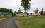 станция Езерище: Вид станции со стороны поселка