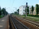 станция Шкиротава: Светофоры: NM1A и M75. Вид в сторону Риги