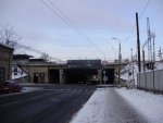 станция Рига-Пасажиеру: Путепровод улицы Дзирнаву в нечётной горловине