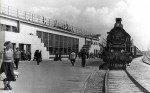 станция Рига-Пасажиеру: Вокзал. 2-й перрон. Начало 1960-х годов