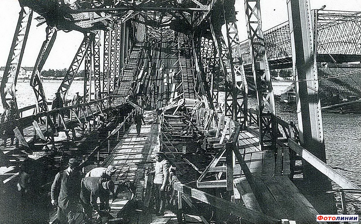 Восстановление железнодорожного моста
