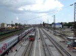 станция Поворино: Вид на южную горловину