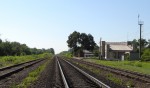 станция Байгора: Вид в сторону Поворино