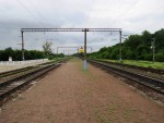 станция Засимовка: Вид с платформы в сторону Острогожска