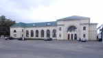 станция Острогожск: Пассажирское здание, вид из города