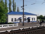 станция Калмык: Пассажирское здание, пост ЭЦ