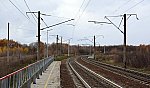 платформа 165 км: Вид с платформы № 2 в сторону Ртищево