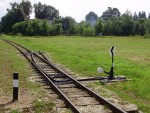 станция Алуксне: Стрелка на бывший путь разворотного треугольника