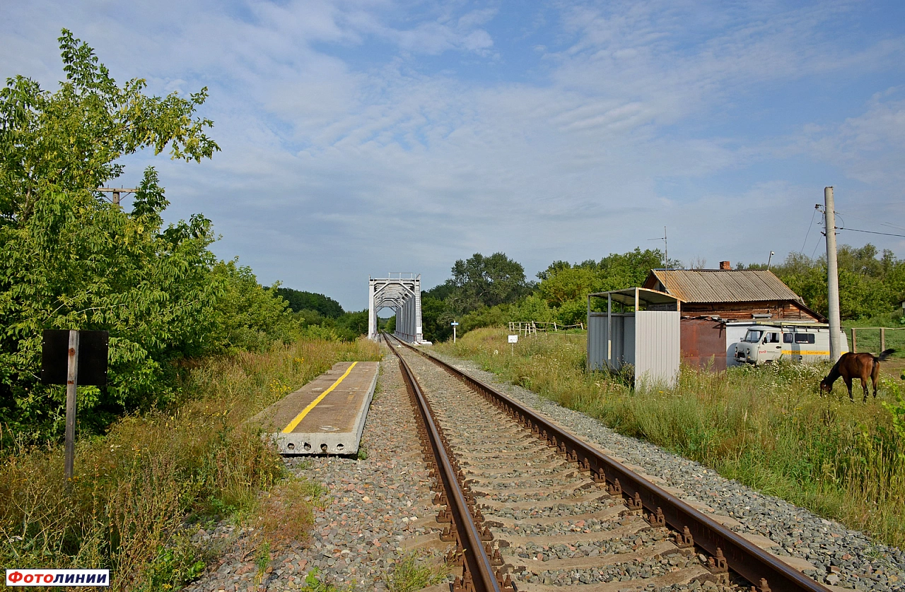 Вид в сторону станции Мучкап