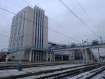 станция Белгород: Вокзал и пешеходный мост