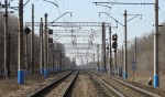 станция Сараевка: Входные светофоры НД, Н (со стороны Курска)