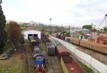 станция Белгород: Вид на вагонное ремонтное депо в нечётном направлении