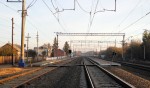 станция Гостищево: Вид в сторону Курска