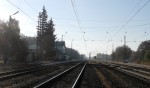 станция Сажное: Вид в сторону Белгорода