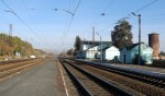 станция Сажное: Вид в сторону Курска