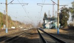 станция Сажное: Вид в сторону Курска