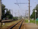 станция Царникава: Вид с перрона в сторону Лиласте