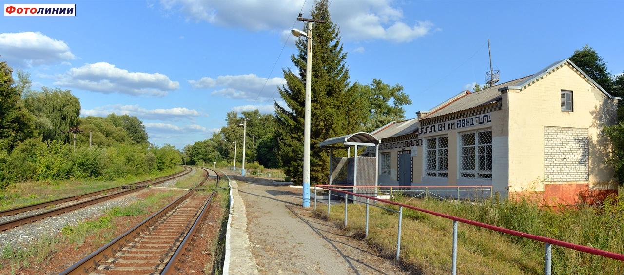 Вид с платформы в сторону Белгорода