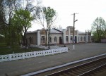 станция Новоборисовка: Здание станции