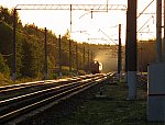 о.п. Пост-Брянск-Южный: Вид с платформы в обратном направлении