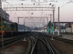 станция Полтава-Южная: Вид в сторону Кременчуга