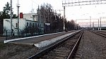 станция Вакуленцы: Вид на Люботин с первой платформы