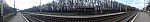 о.п. Парасковеевка: Панорама с четной платформы. Направо-Люботин