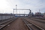 станция Полтава-Киевская: Вид в сторону Ромодана