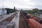 станция Лубны: Вид в сторону Ромодана