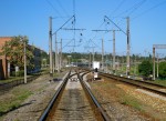 станция Красноград: Вид станции из полтавской горловины
