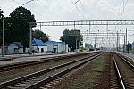 станция Сахновщина: Вид в сторону Лозовой