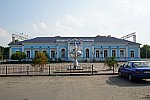 станция Карловка: Пассажирское здание с обратной стороны