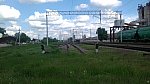 станция Селещина: Маневровые светофоры М2 и М4 на разобранных путях
