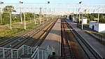 станция Карловка: Вид в нечётном направлении с пешеходного моста