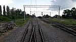 станция Галещина: Вид в нечётном направлении, выходные чётные светофоры
