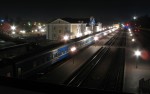 станция Кременчуг: Ночной вид до электрификации
