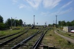 станция Кременчуг: Сортировочный парк. Вид в сторону Користовки