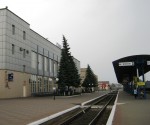 станция Сумы: Вокзал, вид в направлении Белополья