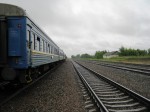станция Григоровка: Вид в сторону Бахмача и Кочановки