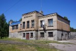 станция Блотница: Пассажирское здание с обратной стороны