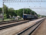станция Бурты: Вид в сторону Кременчуга и пригородный на Недогарки