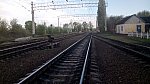 станция Крюков-на-Днепре: Светофор Н2 в четной горловине: вид на Бурты