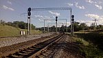 станция Бурты: Входные нечетные со стороны Кременчуга и Недогарок (крайний правый путь)