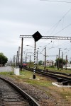 станция Купянск-Узловой: Закрытый заградительный светофор, нечетная горловина